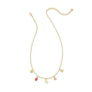 🩷 Gold Kendra Scott Henley Charm Strand Necklace